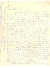 [Carta] [1963?], [Santiago, Chile] [a] Doris Dana [New York]