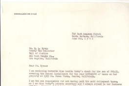 [Carta] 1948, jun. 8, Santa Barbara, California [a] H. L. Byram, Los Angeles, California