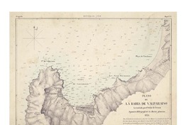 Plano de la Bahía de Valparaíso