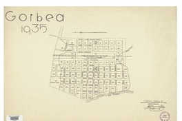 Gorbea 1935  [material cartográfico] Asociación de Aseguradores de Chile