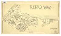 Puerto Varas con la numeración de oficial de manzanas [material cartográfico] : de la Asociación Aseguradores de Chile.