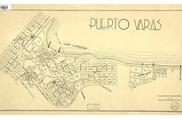 Puerto Varas con la numeración de oficial de manzanas [material cartográfico] : de la Asociación Aseguradores de Chile.