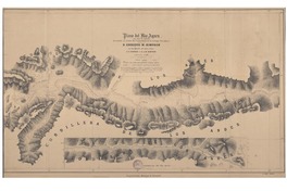 Plano del río Aysén i del paso Simpson