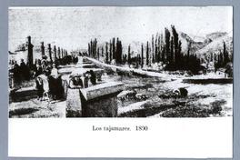 Los Tajamares, 1890