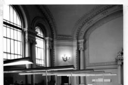 [Biblioteca Nacional. Salón de Lectura, con usuarios sentados]