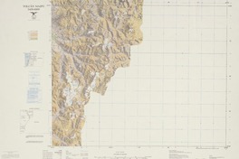 Volcán Maipo 3400-6900: carta terrestre