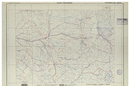 Potrerillos 2670 : carta preliminar [material cartográfico] : Instituto Geográfico Militar de Chile.