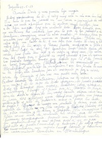 [Carta] 1957 jun. 25, Rapallo, [Italia] [a] Doris Dana, [New York]