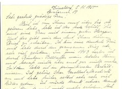 [Carta], 1950 nov. 5, Dûsseldorf, Alemania [a] [Gabriela Mistral]