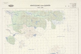 Ventisquero San Quintín 4645 - 7340 [material cartográfico] : Instituto Geográfico Militar de Chile.