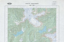 Volcán Hornopirén 4145 - 7215 [material cartográfico] : Instituto Geográfico Militar de Chile.
