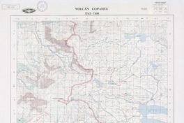 Volcán Copahue 3745 - 7100 [material cartográfico] : Instituto Geográfico Militar de Chile.