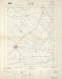 San Carlos 3615 - 7145 [material cartográfico] : Instituto Geográfico Militar de Chile.