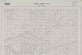 Sierra Garín Viejo 2715 - 6945 [material cartográfico] : Instituto Geográfico Militar de Chile.