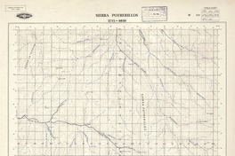 Sierra Potrerillos 2715 - 6930 [material cartográfico] : Instituto Geográfico Militar de Chile.