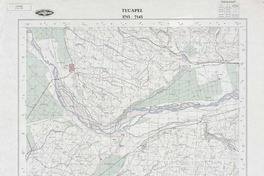 Tucapel 3715 - 7145 [material cartográfico] : Instituto Geográfico Militar de Chile.