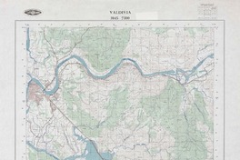 Valdivia 3945 - 7300 [material cartográfico] : Instituto Geográfico Militar de Chile.