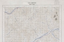 San Lorenzo 3215 - 7045 [material cartográfico] : Instituto Geográfico Militar de Chile.