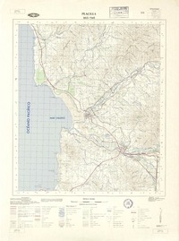 Placilla 3215 - 7115 [material cartográfico] : Instituto Geográfico Militar de Chile.