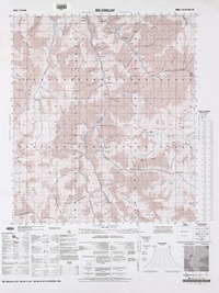 Río Chollay (29°00'12.70"-70°00'07.10") [material cartográfico] : Instituto Geográfico Militar de Chile.