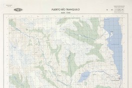 Puerto Río Tranquilo 4630 - 7240 [material cartográfico] : Instituto Geográfico Militar de Chile.