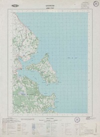 Quemchi 4200 - 7315 [material cartográfico] : Instituto Geográfico Militar de Chile.