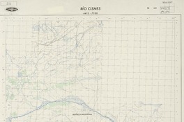 Río Cisnes 4415 - 7100 [material cartográfico] : Instituto Geográfico Militar de Chile.