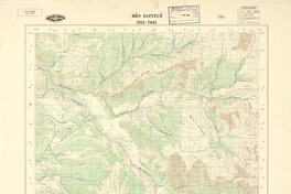 Río Lontué 3515 - 7045 [material cartográfico] : Instituto Geográfico Militar de Chile.