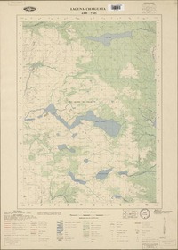 Laguna Chaiguata 4300 - 7345 [material cartográfico] : Instituto Geográfico Militar de Chile.