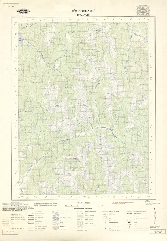 Río Cochamó 4115 - 7200 [material cartográfico] : Instituto Geográfico Militar de Chile.
