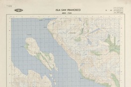 Isla San Francisco 4800 - 7320 [material cartográfico] : Instituto Geográfico Militar de Chile.