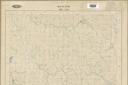 Hualañé 3445 - 7145 [material cartográfico] : Instituto Geográfico Militar de Chile.
