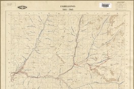 Farellones 3315 - 7015 [material cartográfico] : Instituto Geográfico Militar de Chile.
