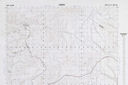 Chiapa (19°30'-69°00') [material cartográfico] : Instituto Geográfico Militar de Chile.
