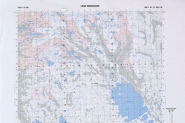 Lago Windhond (55° 00' 00" - 67° 30' 00")  [material cartográfico] Instituto Geográfico Militar de Chile.