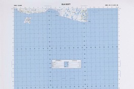 Isla Scott (55° 15' 00" - 67° 30' 00")  [material cartográfico] Instituto Geográfico Militar de Chile.