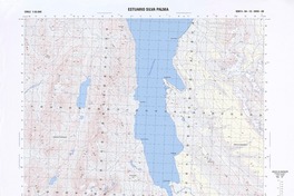 Estuario Silva Palma (53° 15' 00"- 71° 37' 30")  [material cartográfico] Instituto Geográfico Militar de Chile.