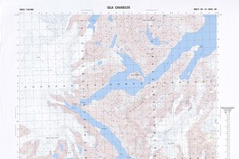Isla Chandler (52° 45' 00" - 72° 45' 00")  [material cartográfico] Instituto Geográfico Militar de Chile.