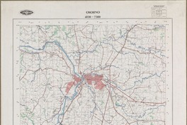 Osorno 4030 - 7300 [material cartográfico] : Instituto Geográfico Militar de Chile.