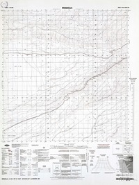 Moquella (19°15'13.00" - 69°30'06.05") [material cartográfico] : Instituto Geográfico Militar de Chile.