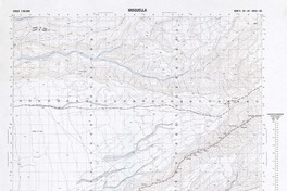 Moquella (19°15'-69°30') [material cartográfico] : Instituto Geográfico Militar de Chile.