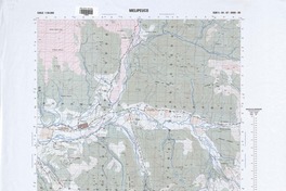 Melipeuco (38°45' - 71°30') [material cartográfico] : Instituto Geográfico Militar de Chile.