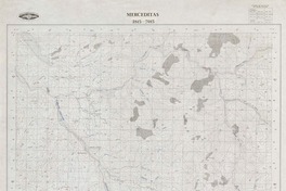 Merceditas 2815 - 7015 [material cartográfico] : Instituto Geográfico Militar de Chile.