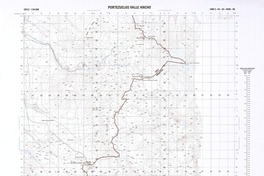 Portezuelos Valle Ancho  [material cartográfico] Instituto Geográfico Militar.