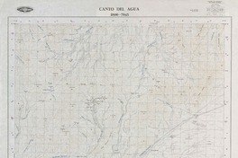 Canto del Agua 2800 - 7045 [material cartográfico] : Instituto Geográfico Militar de Chile.