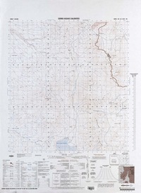 Cerro Aguas Calientes (24°45' - 68°20') [material cartográfico] : Instituto Geográfico Militar de Chile.