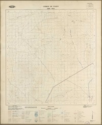 Cerros de Paqui 2200 - 6845 [material cartográfico] : Instituto Geográfico Militar de Chile.