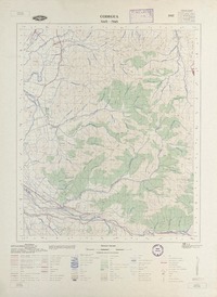 Codegua 3445 - 7045 [material cartográfico] : Instituto Geográfico Militar de Chile.