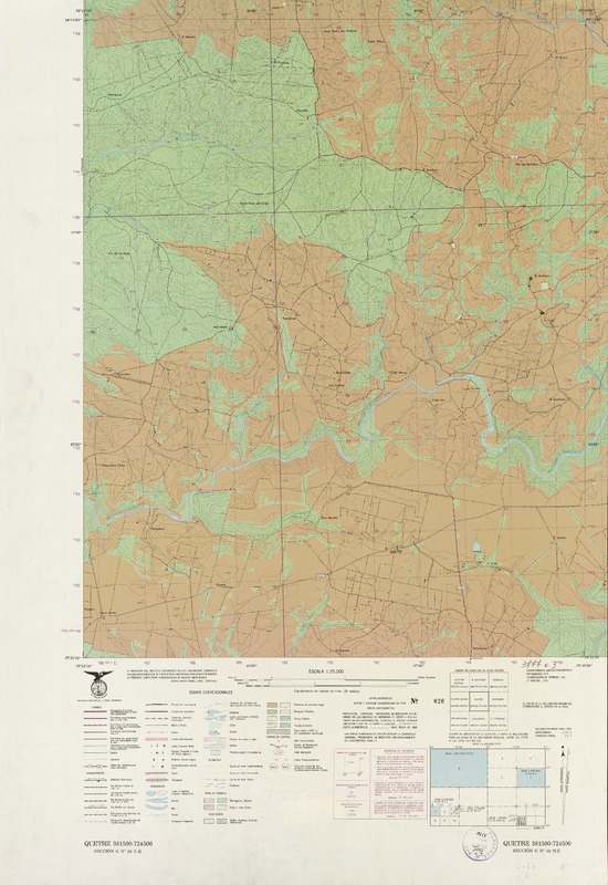 Quetre 381500 - 724500 [material cartográfico] : Instituto Geográfico Militar de Chile.