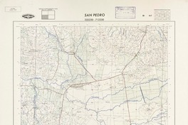 San Pedro 335230 - 712230 [material cartográfico] : Instituto Geográfico Militar de Chile.